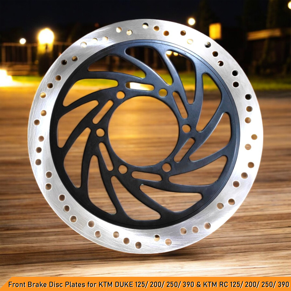 300mm Front Brake Disc Plate Compatible with KTM Duke 125/200/250/390 & RC 125/200/250/390 (NOTE: 90mm Inner Hole)