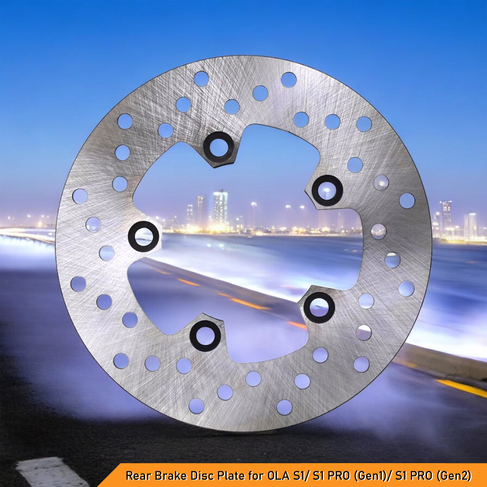 Rear Brake Disc Plate Compatible with OLA S1/S1 PRO Gen1 & Gen2 - High-Quality Replacement