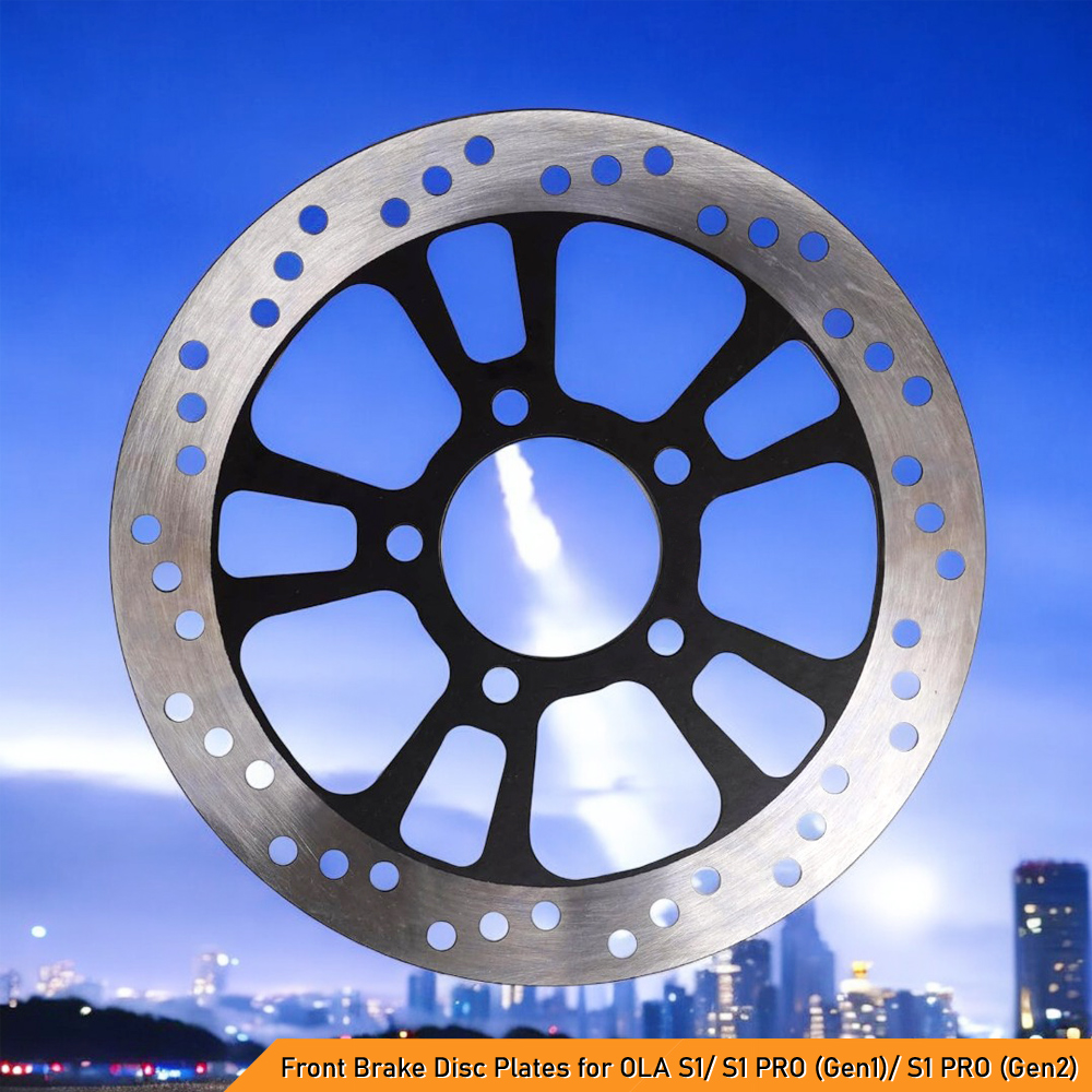 Front Brake Disc Plate Compatible with OLA S1/S1 PRO Gen1 & Gen2 - High-Performance Replacement