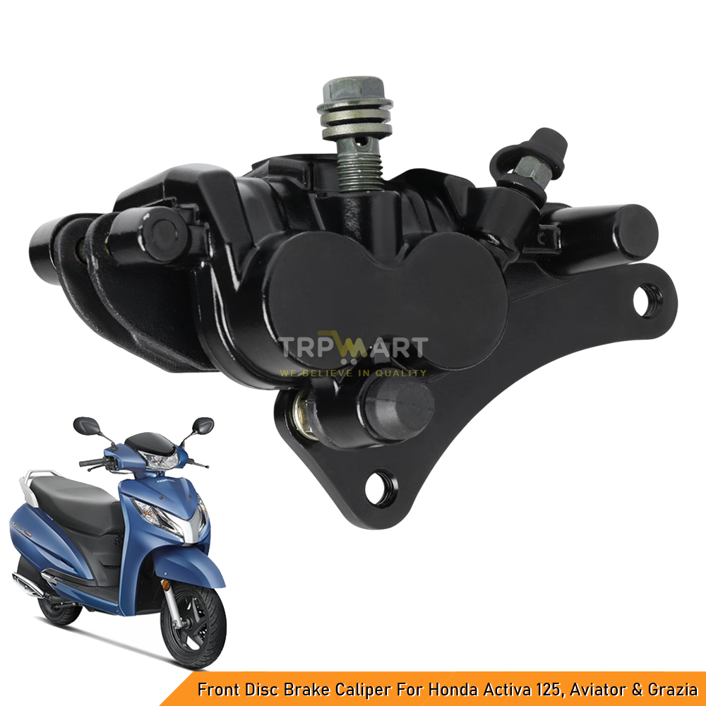 Premium Front Disc Brake Caliper Assembly for Honda Activa 125, Aviator & Grazia – High-Quality Replacement Part
