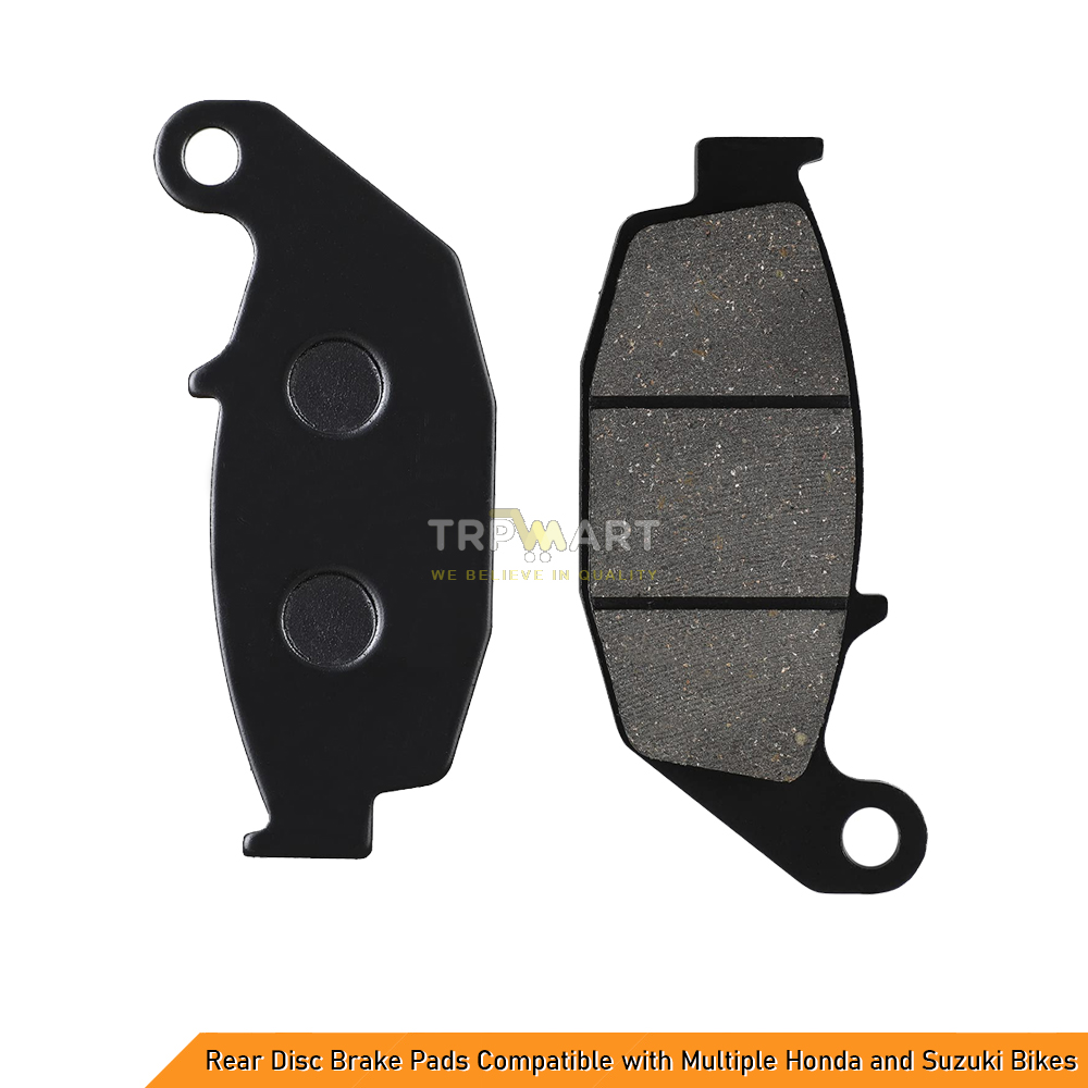 High-Performance Rear Disc Brake Pads Compatible for Honda Dazzler/ CB Shine/ Hornet 160 CBS/ Trigger/ Unicorn 160/ Suzuki Gixxer/ Gixxer SF/ Intruder – Enhanced Stopping Power & Durability