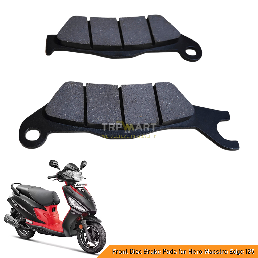 High-Performance Front Disc Brake Pads Compatible for Hero Maestro Edge 125 - Enhanced Stopping Power & Durability