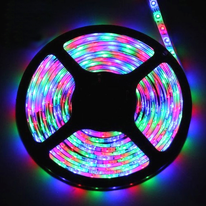 Multi Color 5 Meter SMD 3528 LED Flexible Strip Tape 300 LED Light For Home Decor, Automobile, Indoor & Outdoor Lighting Rope + Free 12 Volt DC LED Driver